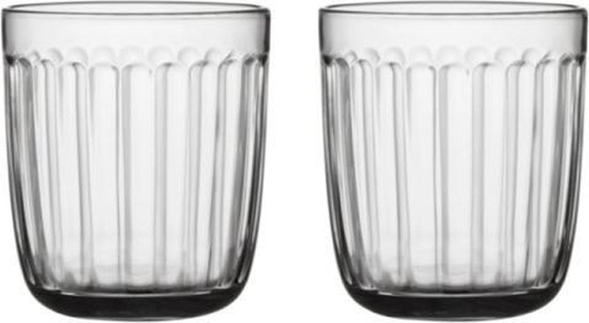 Iittala Raami Glazen 26cl helder 2stuks