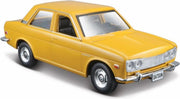 Maisto Datsun 510 1971 geel schaalmodel 1:24