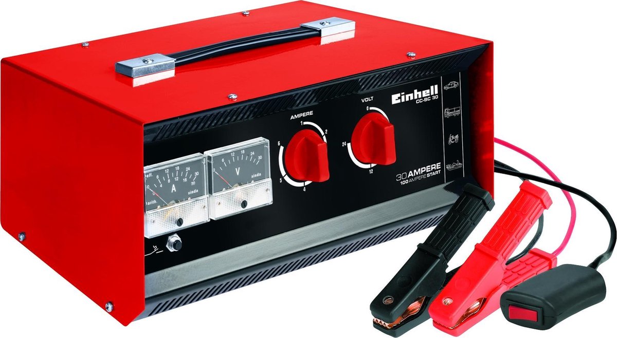 Einhell Acculader / Starter - CC-BC 30 – 400 Ah