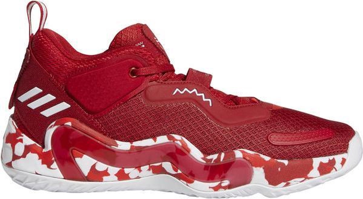 adidas D.O.N. Issue 3 - rood - maat 48