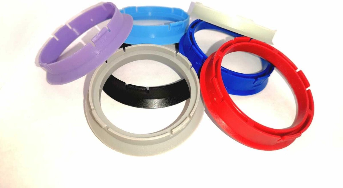 Set Naafringen Centreerringen - ABS Poly 73.0 - 59.1 (4ST)