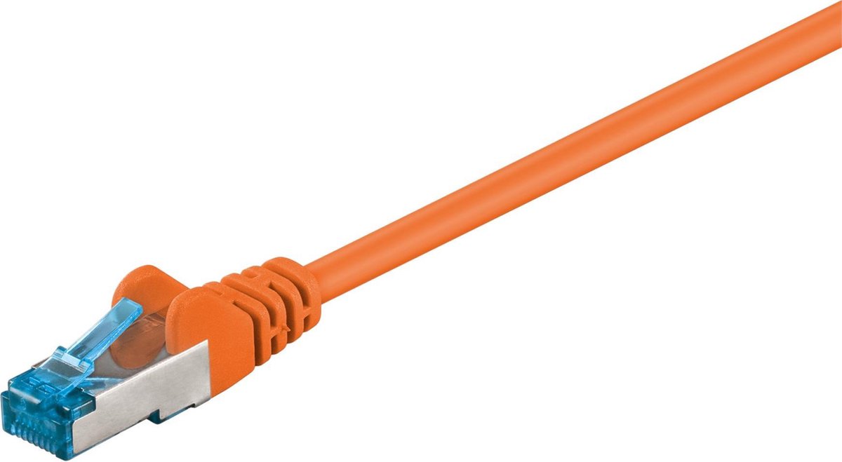Goobay - S/FTP netwerkkabel CAT6a - Oranje - 7