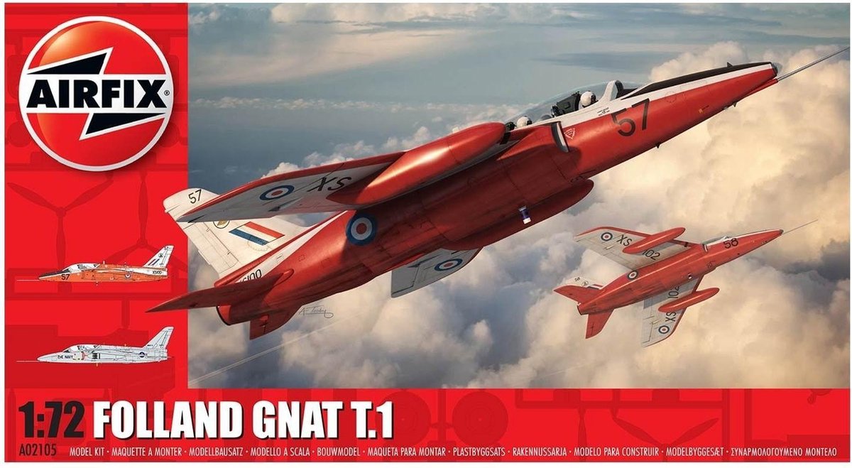 Airfix - Folland Gnat T.1 (Af02105)