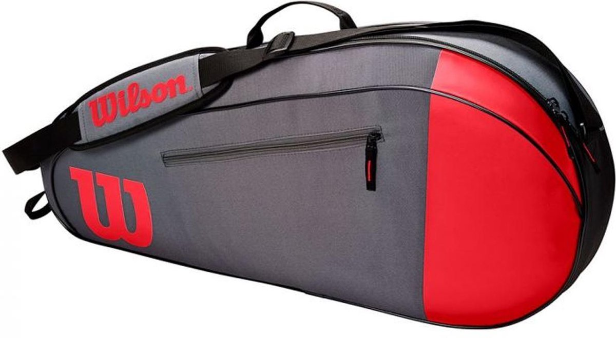 Wilson - Tennistas - Team 3pk rood-grijs