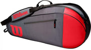 Wilson - Tennistas - Team 3pk rood-grijs