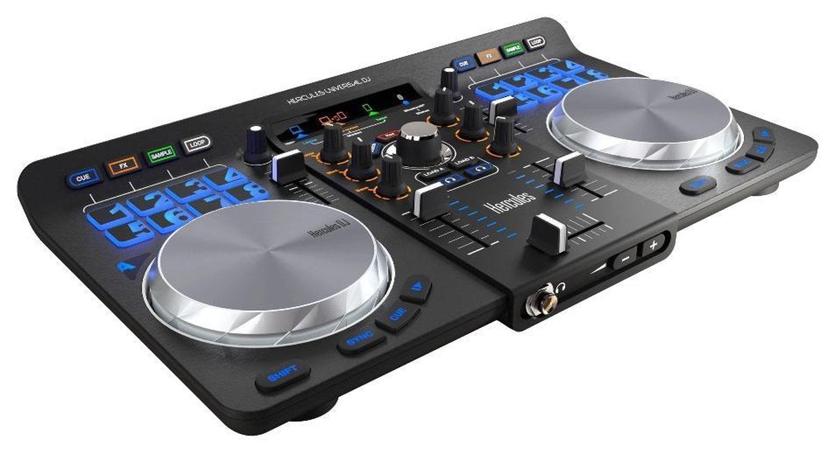 Hercules DJ Control Universal - DJ-controller - Zwart