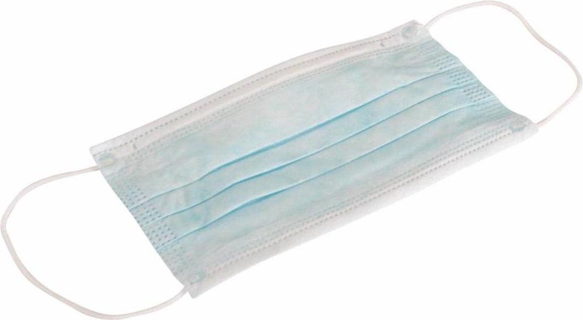 Silverline Wegwerpmaskers / Mondkapjes 3-Laag - 50 Stuks