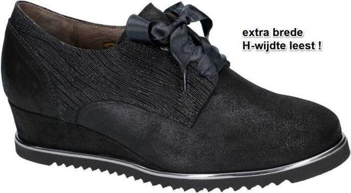 Softwaves -Dames -  zwart - lage gesloten schoenen - maat 36