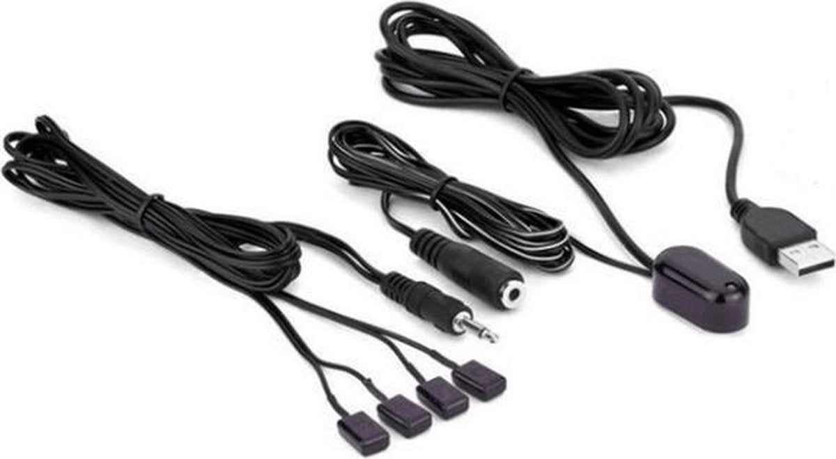 Coretek Infrarood verlenger set voor 4 apparaten / voeding via USB