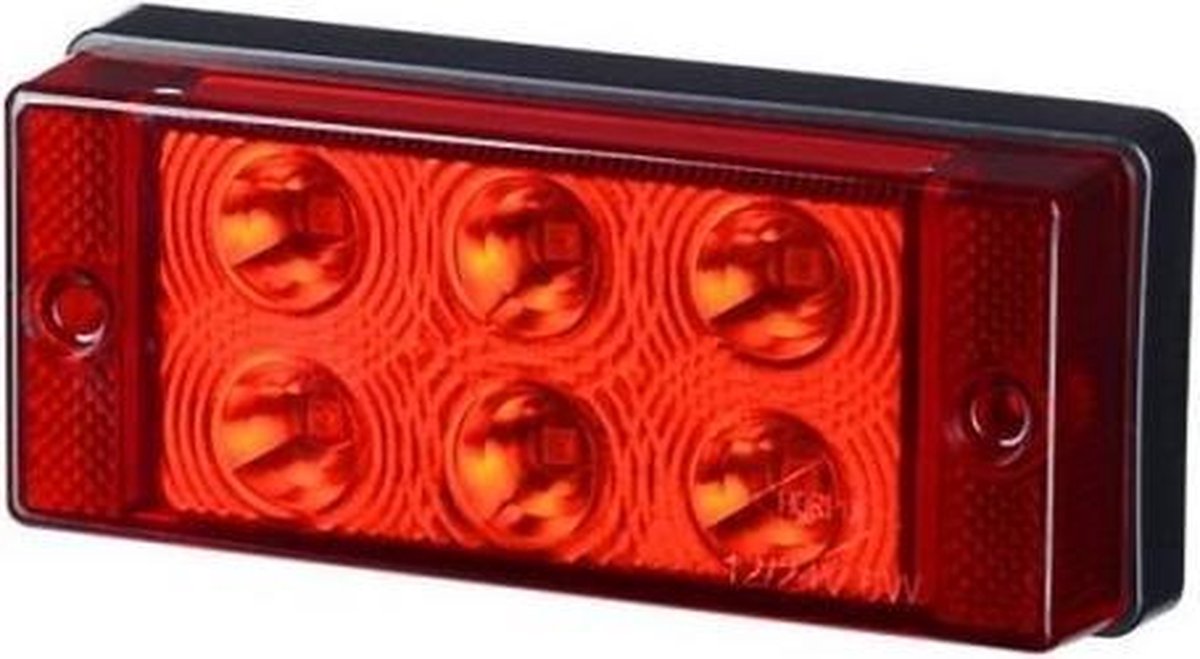 LED mistlamp - Rood - L1591