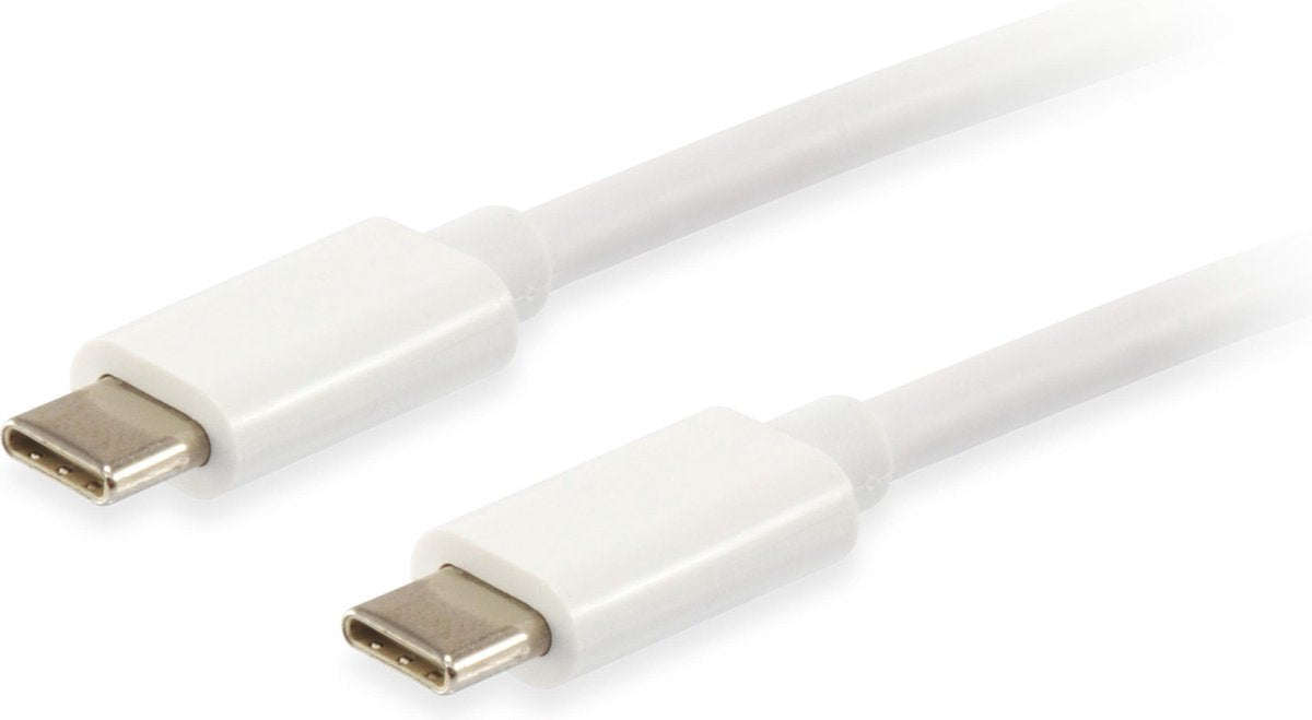 Equip 128351 USB-kabel 1 m USB 3.2 Gen 2 (3.1 Gen 2) USB C Wit