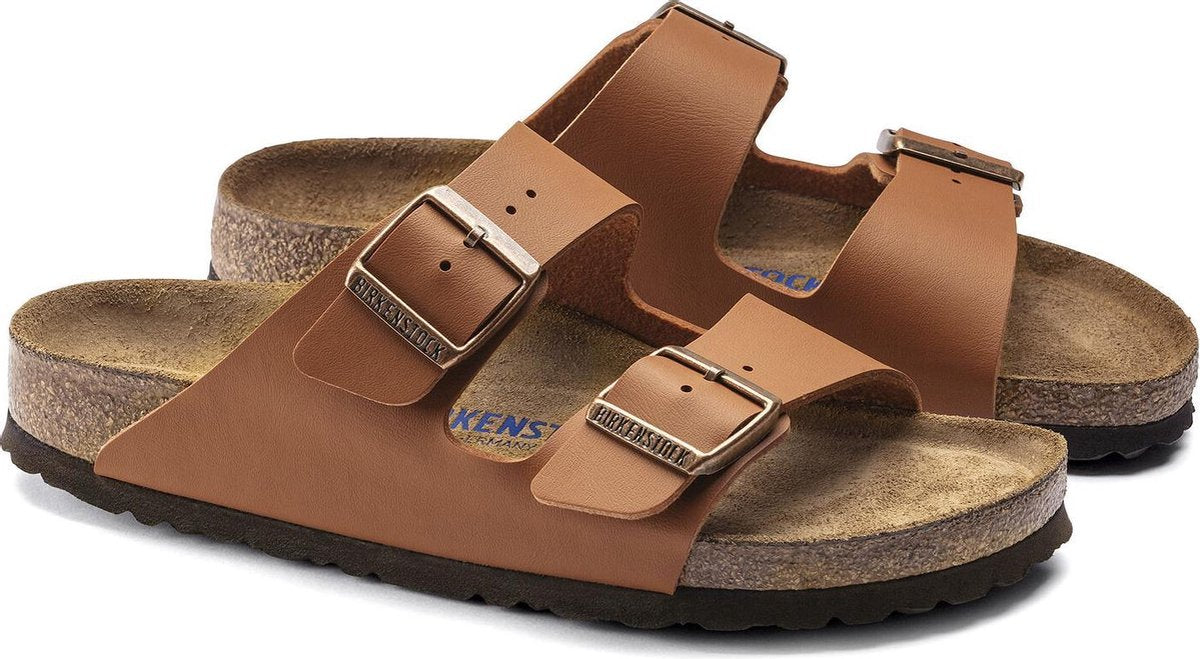 Birkenstock Arizona Unisex Slippers Ginger Brown Narrow-fit Maat 41