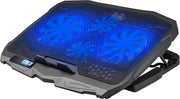 Greenure laptop koeler - cooling pad - cooler - laptophouder - standaard - tot 17 inch - verstelbaar