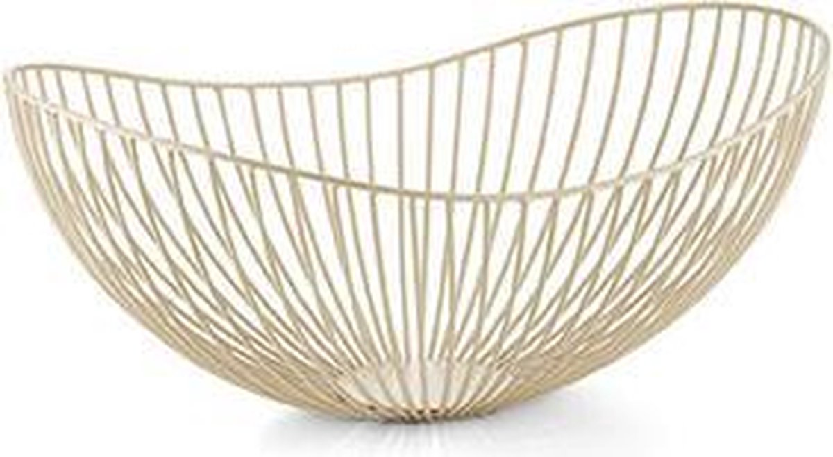 Philippi EMILY Fruitschaal - Staal - Beige