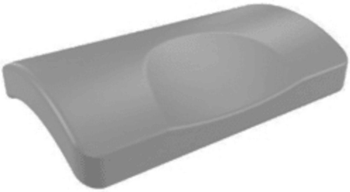 Villeroy en boch badkussen 24x15x5cm antraciet