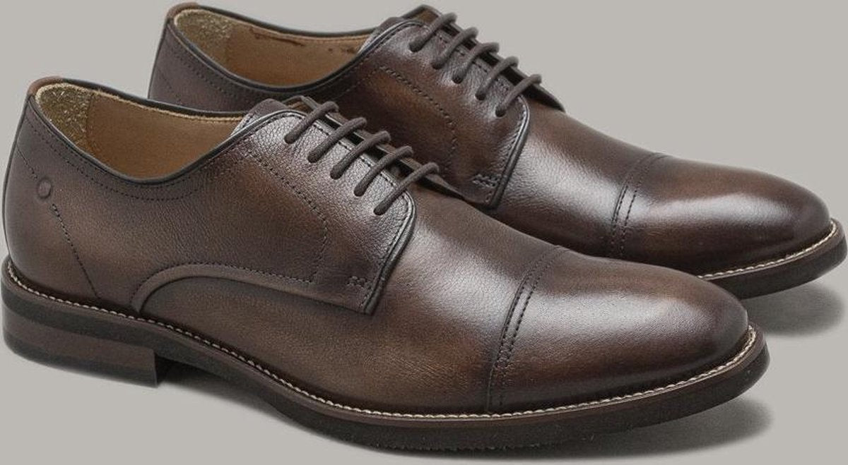 Democrata - ROY Veterschoen Bruin Toecap
