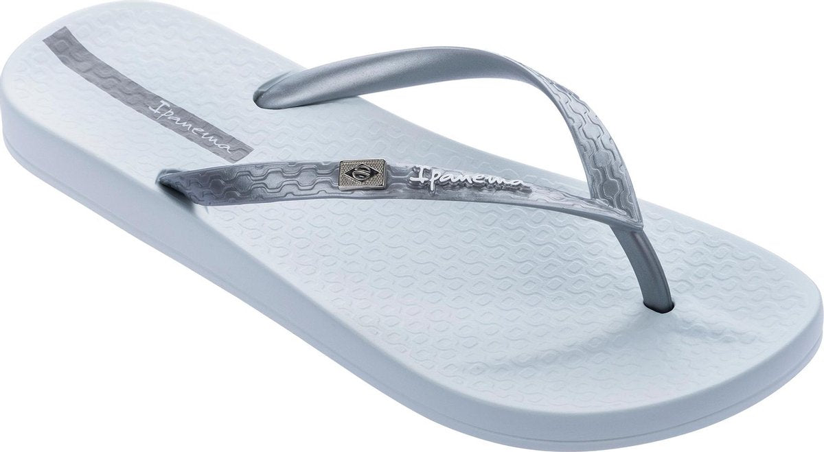 Ipanema Anatomic Brasilidade Dames Slippers - White/Silver - Maat 41/42
