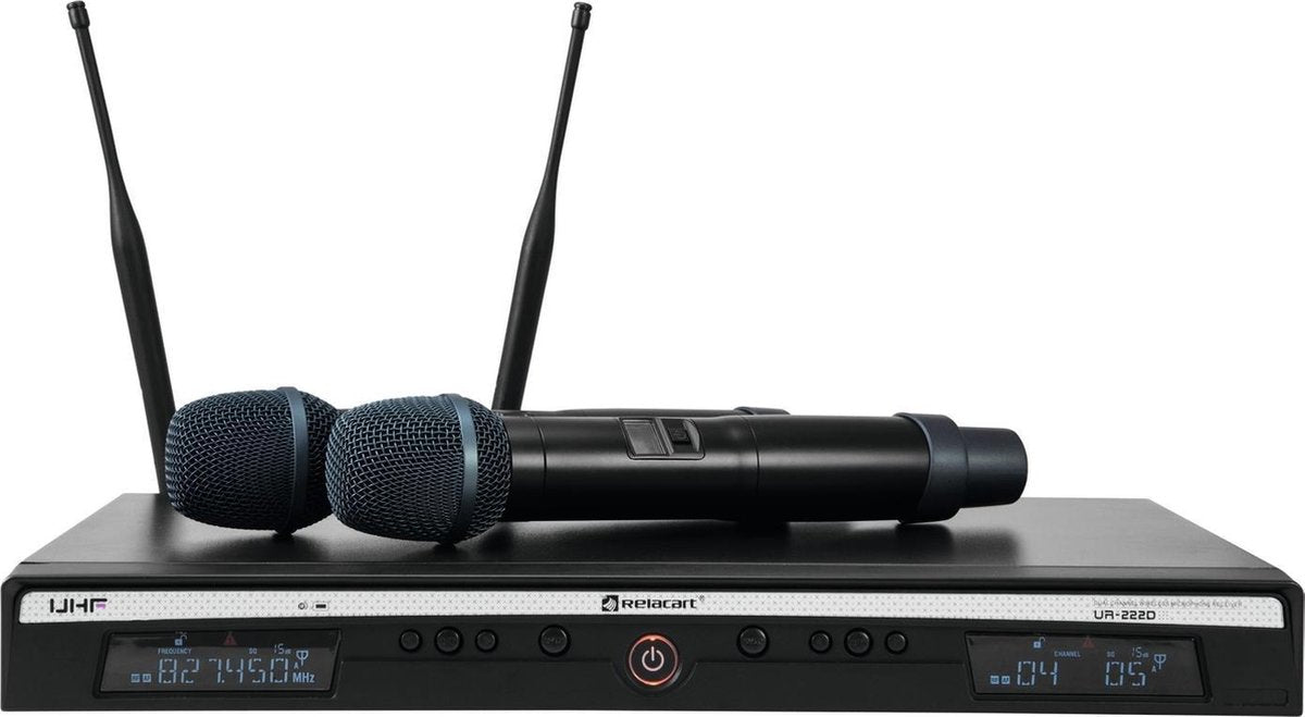 RELACART UR-222D 2-Channel UHF System