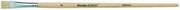 Penseel Robust witte platte borstel - Taille 8
