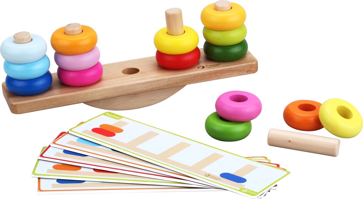 Classic World Houten Balans Stapelspel