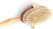 Rojafit Luxe Houten Badborstel met afneembare kop. - 42 cm. lang