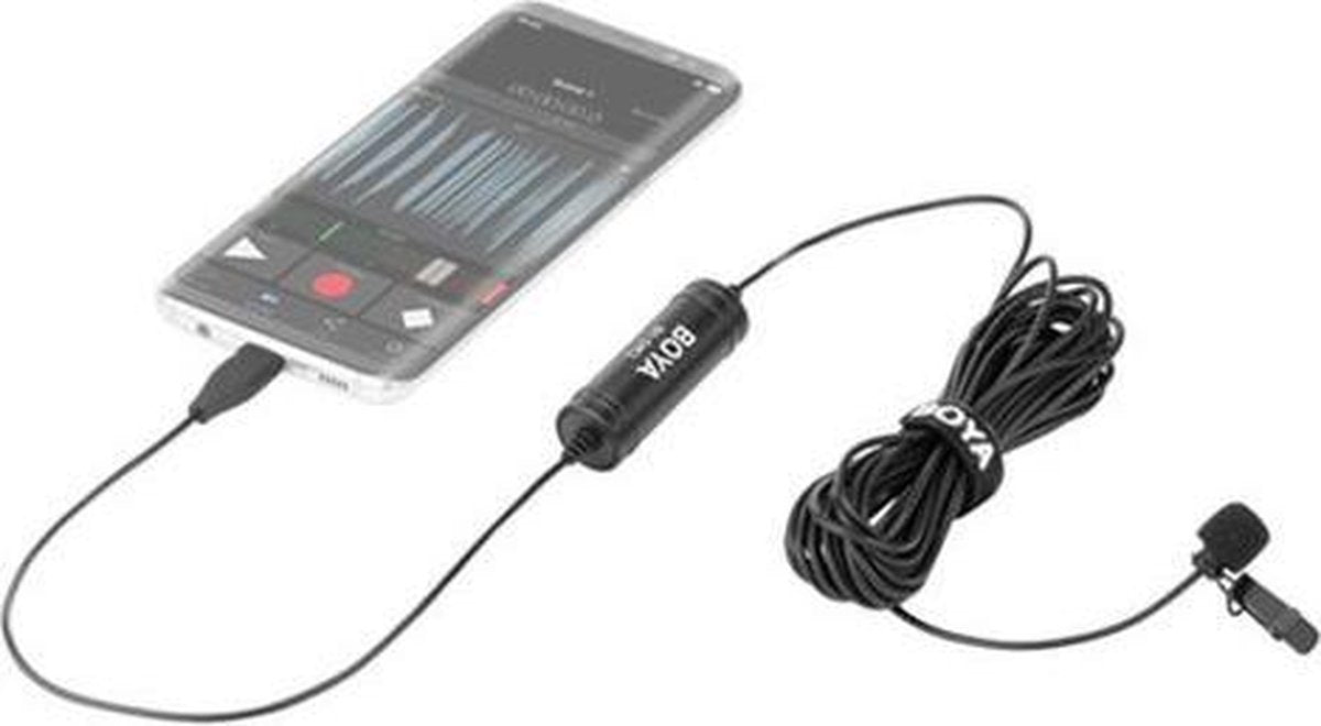 Boya BY-DM2 USB-C lapel mic for Android devices