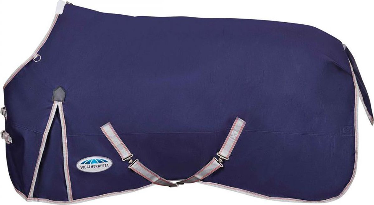 Weatherbeeta Deken  Comfitec Essential 50gr - Dark Blue-silver - 205 Cm