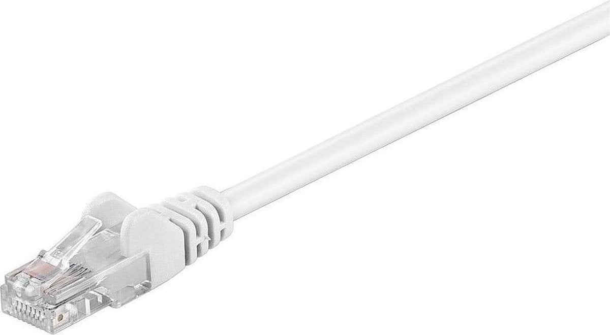 Wentronic CAT5E Netwerkkabel - RJ45 - Wit - 50 m