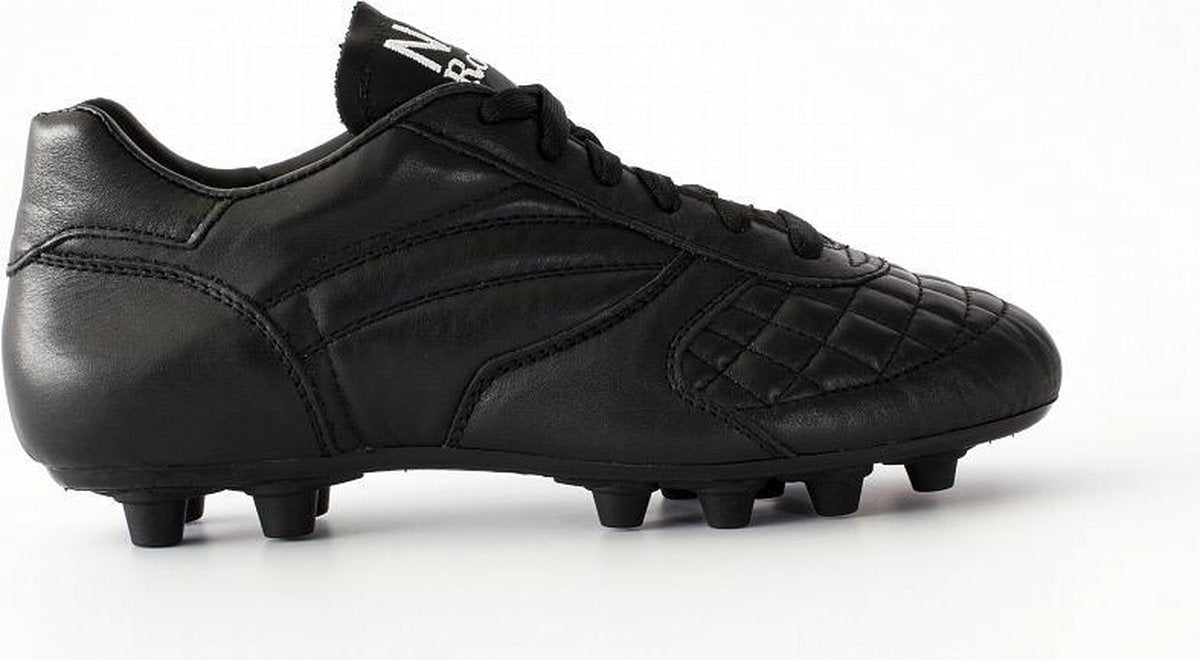 NeS Roma FG - kunstgrasschoenen - Voetbalschoenen - Zwart - Leer