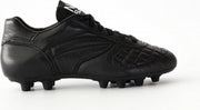 NeS Roma FG - kunstgrasschoenen - Voetbalschoenen - Zwart - Leer