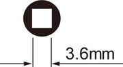 Spaaknippelsleutels IceToolz 12D5 voor 3