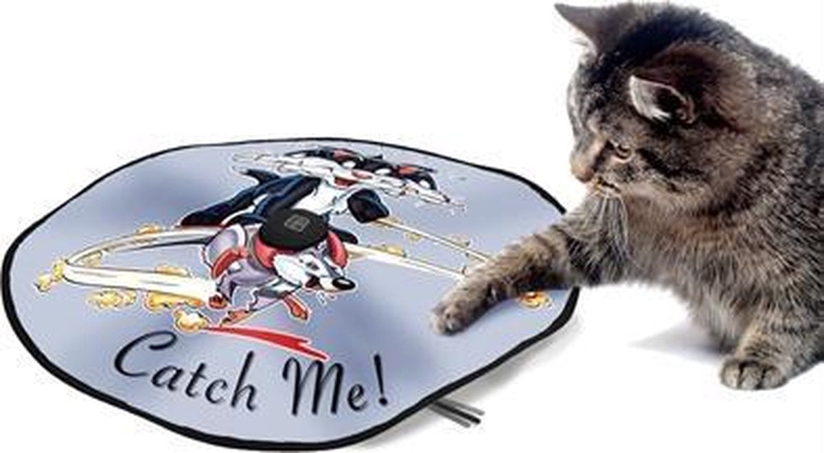 D&D Adventure Kat En Muis Spel - 60 cm - Blauw