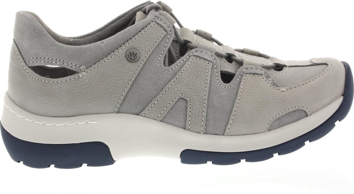 Dames Veterschoenen Wolky Nortec Antique Licht Grijs - Maat 38