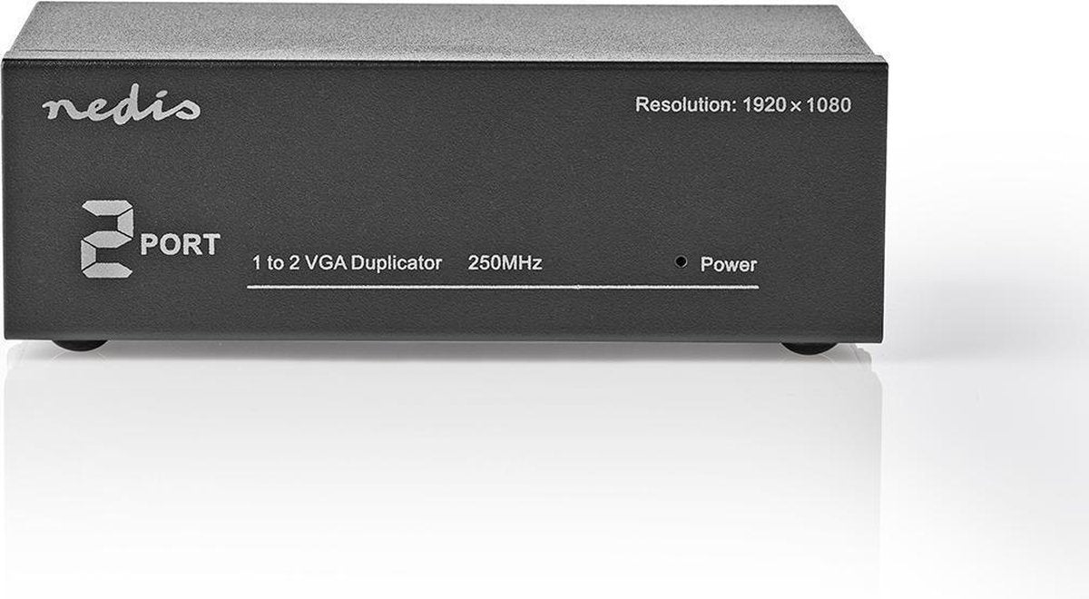 2-Port | VGA Splitter | Black