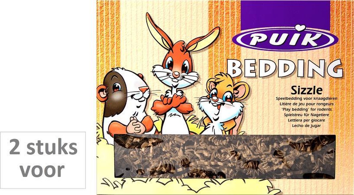 2 stuks! Speelgoed knaagdier PUIK
