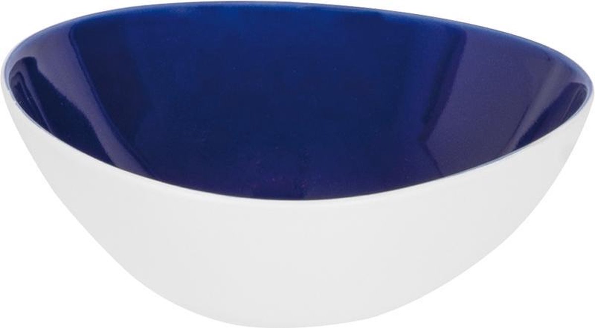 BLAUW WIT KERAMISCH KOMMETJES - BATELA