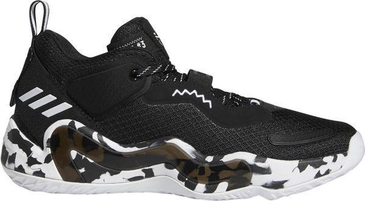 adidas D.O.N. Issue 3 - zwart - maat 42 2/3