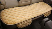 Autostoelhoes - Achterkant 1 stuk - Auto Accessories - Autohoes - Stoelhoezen Auto - Autostoel beschermer - Beige - Pluche - 133x49CM - Universele