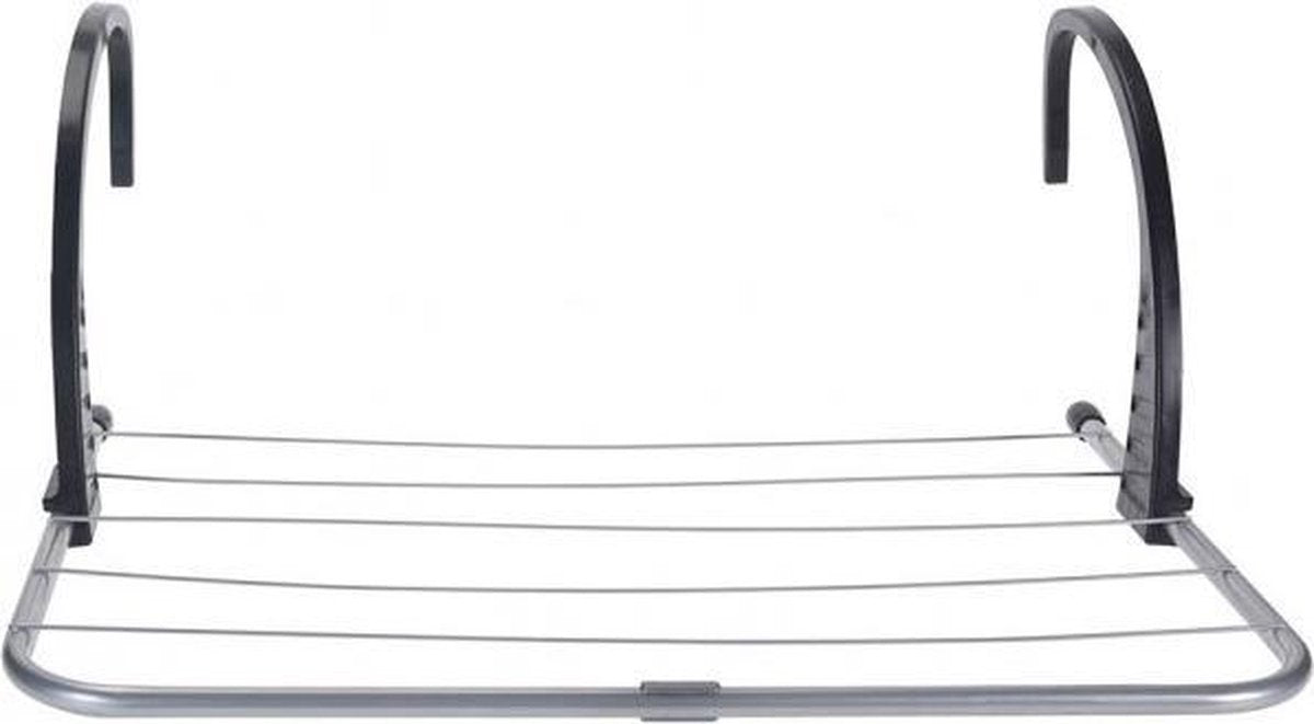 Made4Home® - Hangdroogrek | Droogrek hangend| Wanddroogrek | Wasrek | Droogrek | 3M | Zilver/grijs