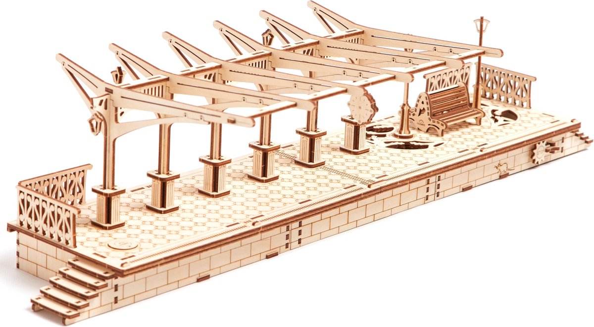 Ugears - Houten Modelbouw - Perron