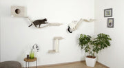 Katten klimmuur Mount everest "9 stuks" Beige - klimmuur kat - katten klim wand - kat muur