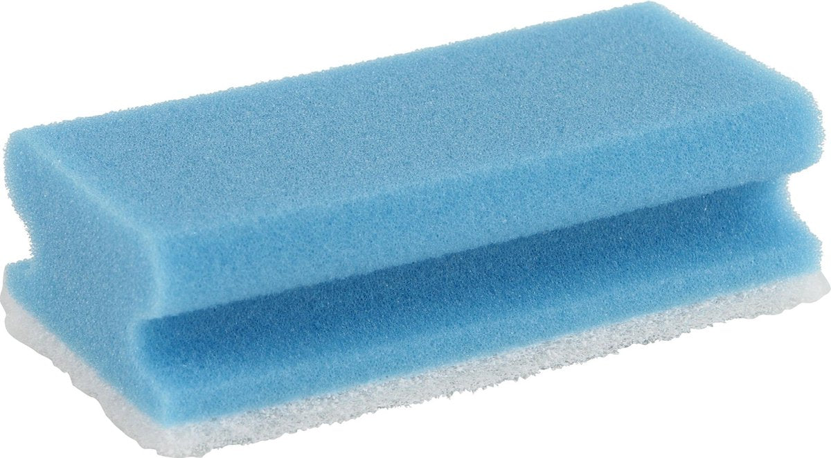 Schuurspons blauw / 10 stuks