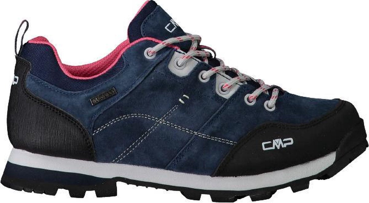 Cmp Wandelschoenen Low Alcor Dames Leer Blauw/zwart Maat 36