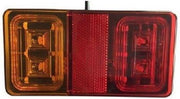 Kamar achterlicht 16 leds rechthoekig 145 x 75 x 25 mm 12V en 24V rechts en links bruikbaar