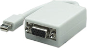 Manhattan 322508-CG VGA / DisplayPort Adapter [1x Mini-DisplayPort stekker - 1x VGA-bus] Wit 0.17 m