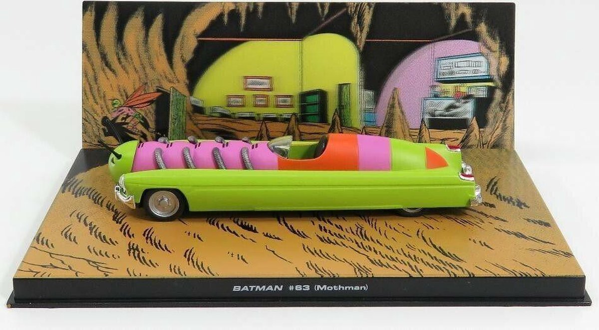 Batmobile MothMan Car Light Green