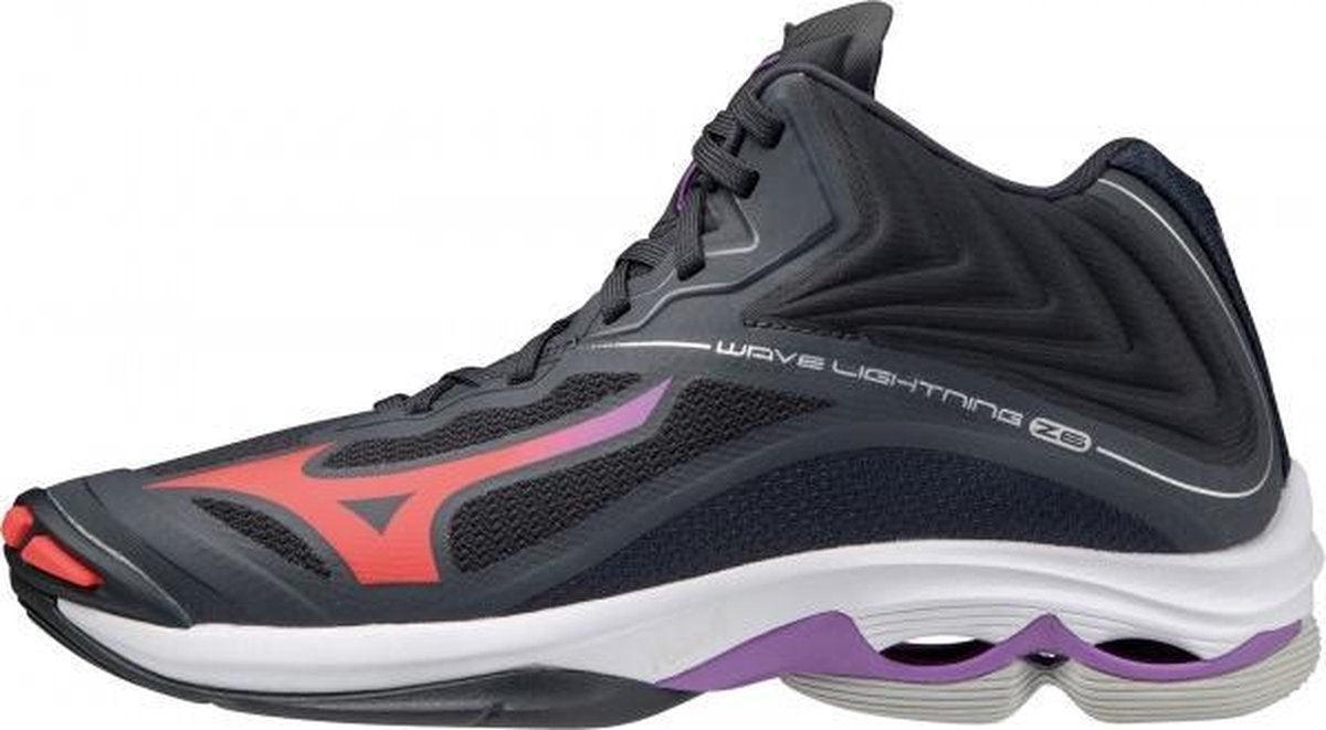 Mizuno Wave Lightning Z6 Mid Dames - navy - maat 40.5
