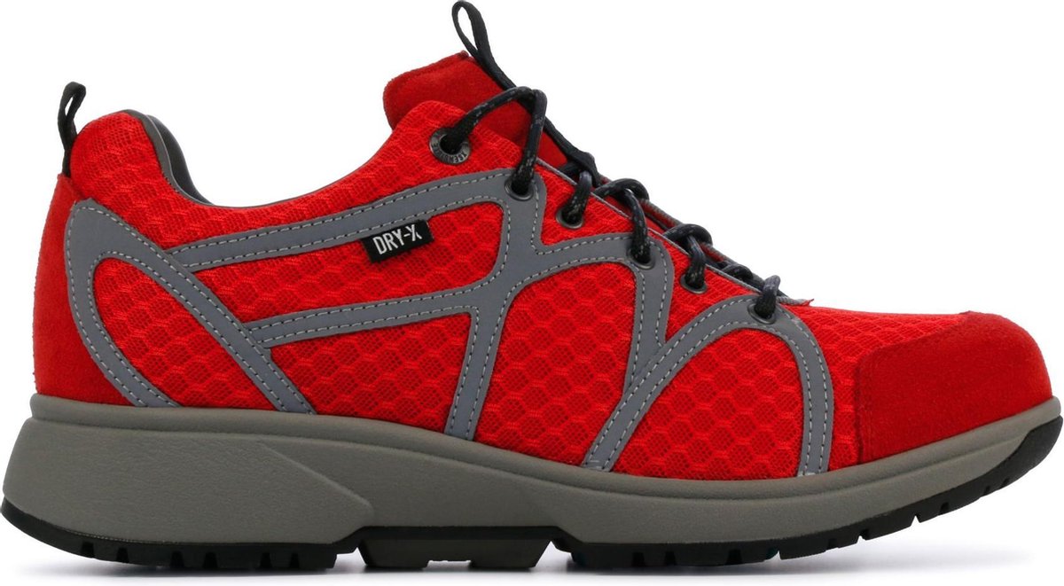 Xsensible Vrouwen Leren Lage sneakers / Damesschoenen 40202.5 - Rood - Maat 41