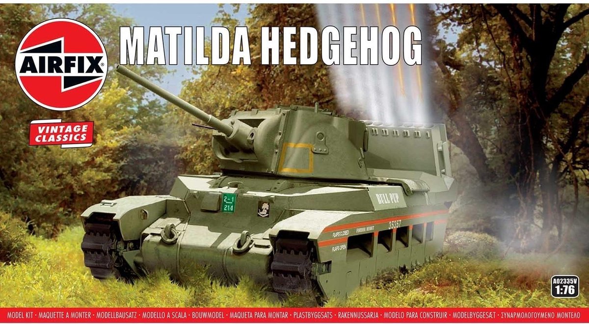 Airfix - Matilda Hedgehog Tank 10/19 * Af02335v
