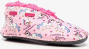 Thu!s kinder sloffen unicorn - Roze - Maat 34
